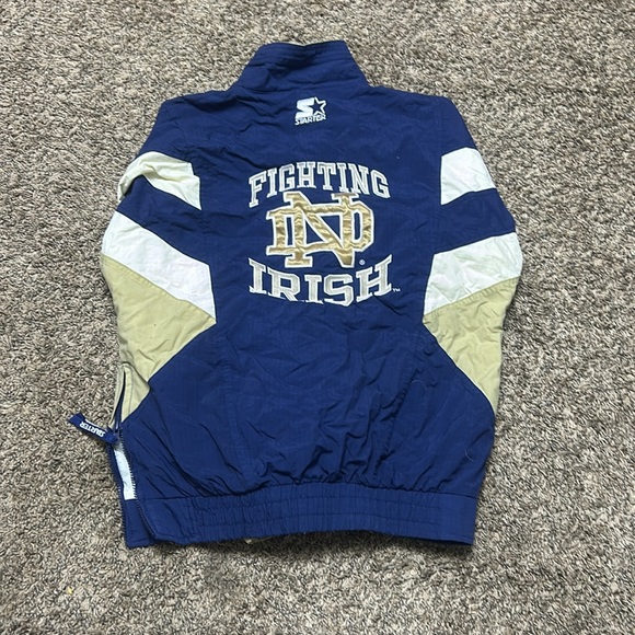 Men’s vintage notre dame starter jacket - Picture 2 of 4